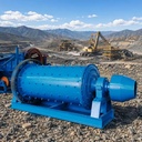 High Chrome Steel Liner Ball Mill Potassium Feldspar Grinding Machine Mining Wet Grate Discharge Abrasive Resistant Motor Gear