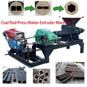 Coal Dust and Rod Press Extruder Briquette Machine Charcoal Industrial Coal Powder Rod Press Machine Home Use BBQ Charcoal Maker