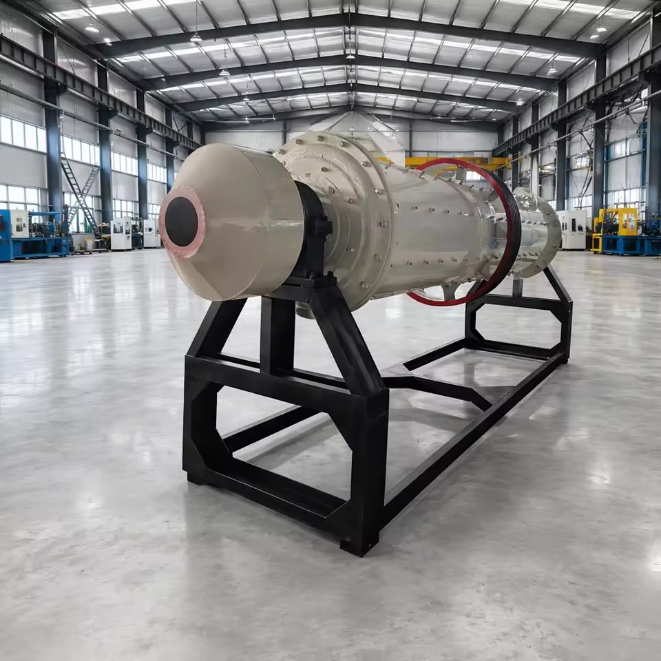 Water Cooled Bearing Ball Mill 2700x4500 Wet Continuous 26-90tph Iron Ore Mining Grinding Closed Loop System OEM