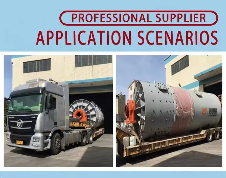 Single Continuous Ball Mill Large Horizontal Grinding Mill for Mineral Processing Customizable Capacity