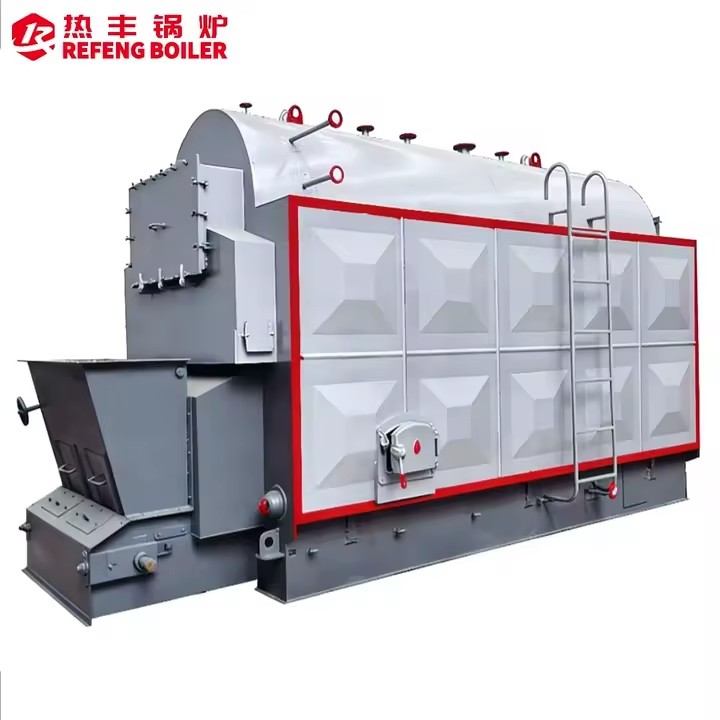 Biomass Steam Boiler DZL 20 Ton 1.6Mpa Plywood Production Line Industrial Scale Heavy Grate Stable Thermal Supply