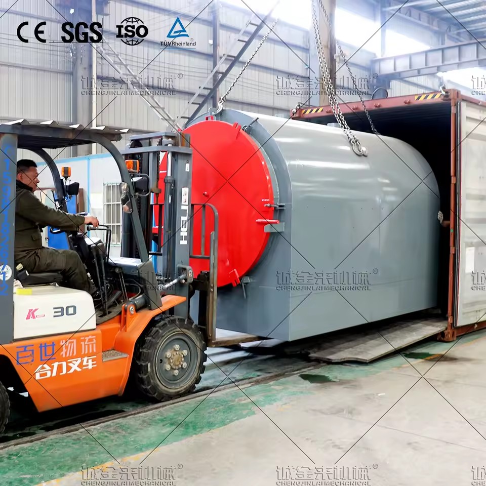 Energy Saving Horizontal Carbonization Machine Recyclable Gas/Diesel Biomass Charcoal Kiln Hardwood Sawdust Briquette Carbonizer