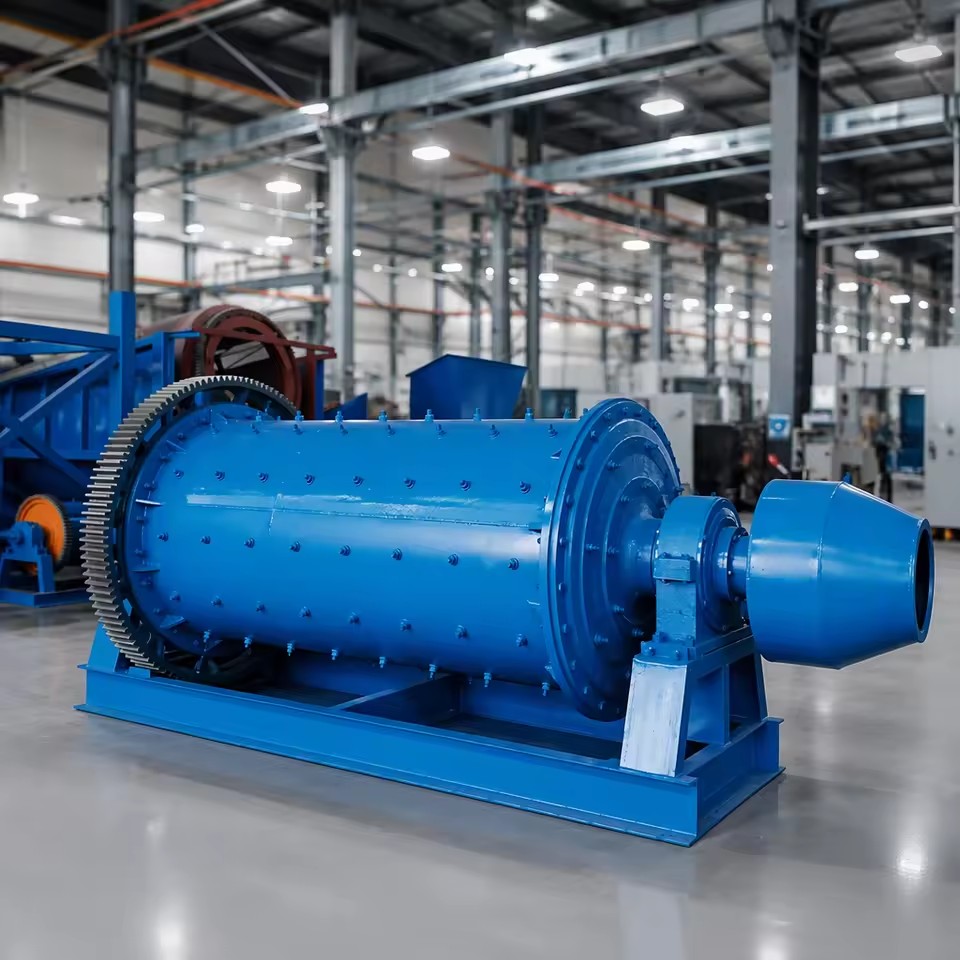Eco Friendly Low Noise Wet Limestone Cement Ball Mill Continuous Large Capacity Fine Powder Grinder Mining OEM