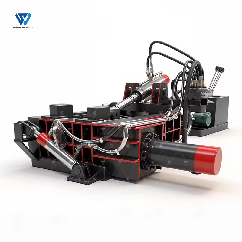 Hydraulic Scrap Baling Press Mini Metal Briquetting Machine for Small Scrap Yard