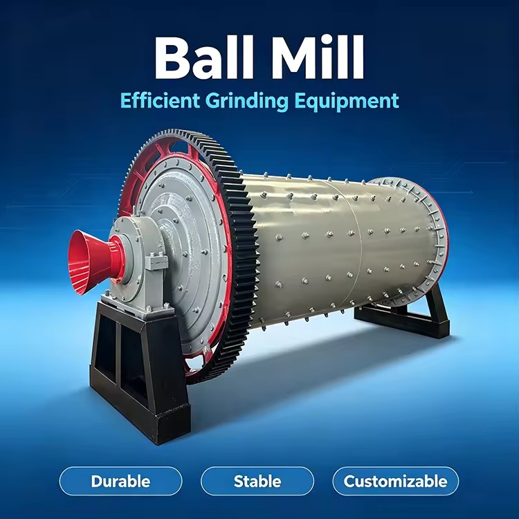 Multi Functional Wet Dry Ball Mill Grinding Machine for Mining Chemical Building Materials Industry
