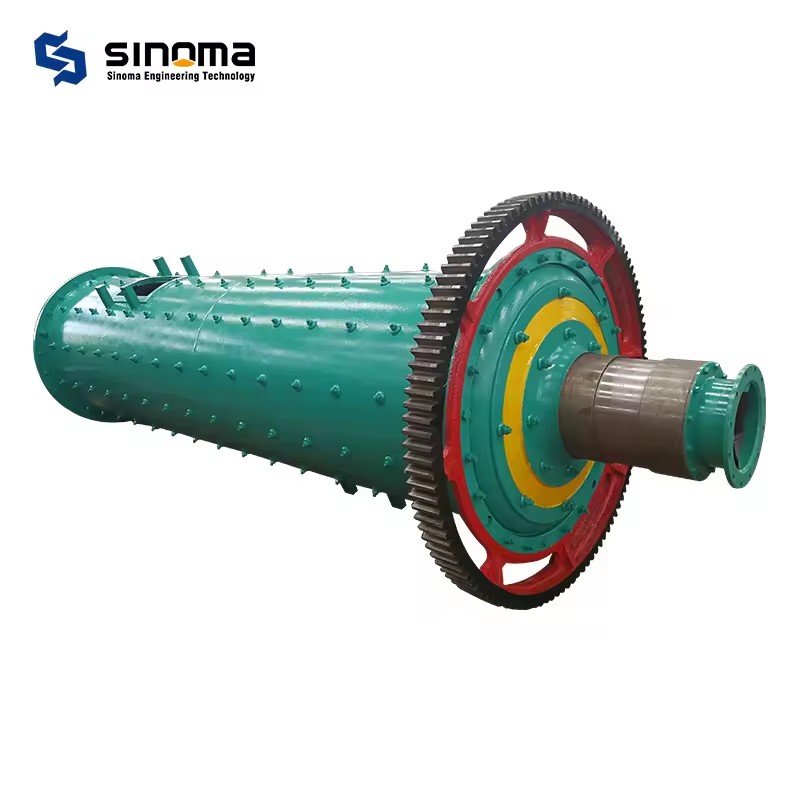 Mining Ball Mill Equipment Dry 900X3000 Grinding Machine with Gear Bearing 0.65-2t/h Capacity for Gold Ore Cement Clinker
