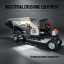 Portable Hammer Mill Machine Small High Quality Rock Crusher Diesel Driven for Smallscale Gold Ore Mining Plant