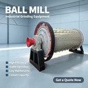 Factory Supply Low Noise Ball Mill for Gold Mining Gold Ore Separation Mining Site