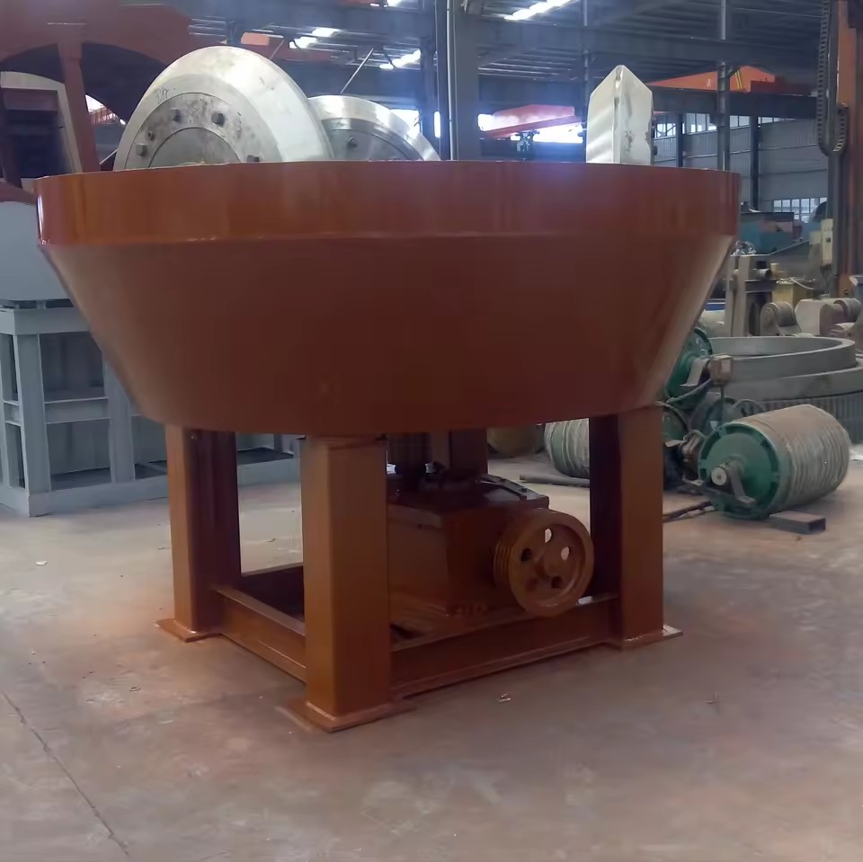 Primary Milling Process Wet Pan Mill