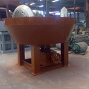 Primary Milling Process Wet Pan Mill