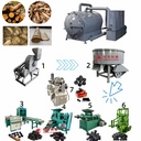 Multi Function Coal Charcoal Briquette Making Machine Screw Extruder for BBQ Charcoal Stick Production Line
