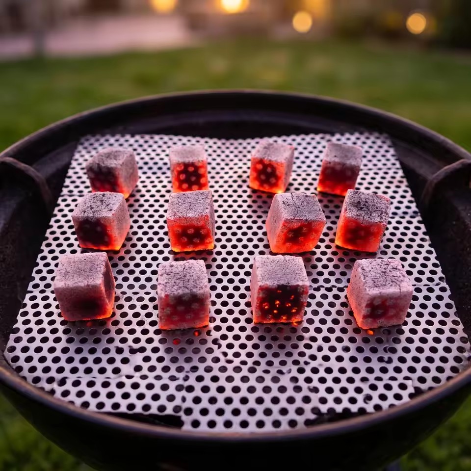 Indonesian shisha enthusiasts will love this coconut shell charcoal with instant-lighting cube briquettes.