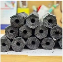 Premium Coconut Shell Charcoal Briquette Hexagon Shape for BBQ Barbecue Outdoor Camping Grill Long Burning OEM