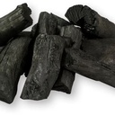 Natural Black Hard Wood Bamboo Charcoal Smokeless BBQ Lump Charcoal for Hookah Smoking 25x25x25mm