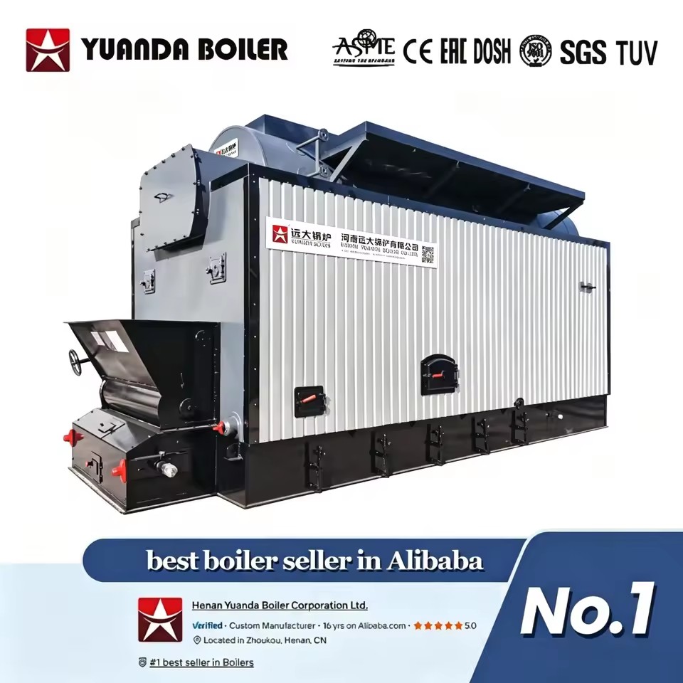 Factory DZL6-1.25-AII 6t Coal Burning Steam Boiler