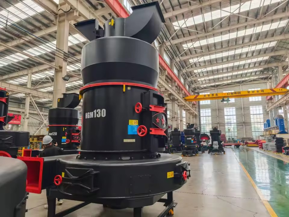 HGM130 German Version Grinder 1.6-21TPH Non-Metallic Minerals Ore Powder | Energy Saving Gear Pulverizer Mill AC Motor Long
