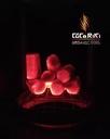 Coco Riki Coconut Shell Briquettes Machine-Made BBQ Black Charcoal 7000-8000 Kcal/Kg