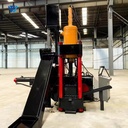 Hydraulic Metal Briquetting Press Machine for Aluminum Bronze Brass Copper Cast Iron Steel Metal Chips