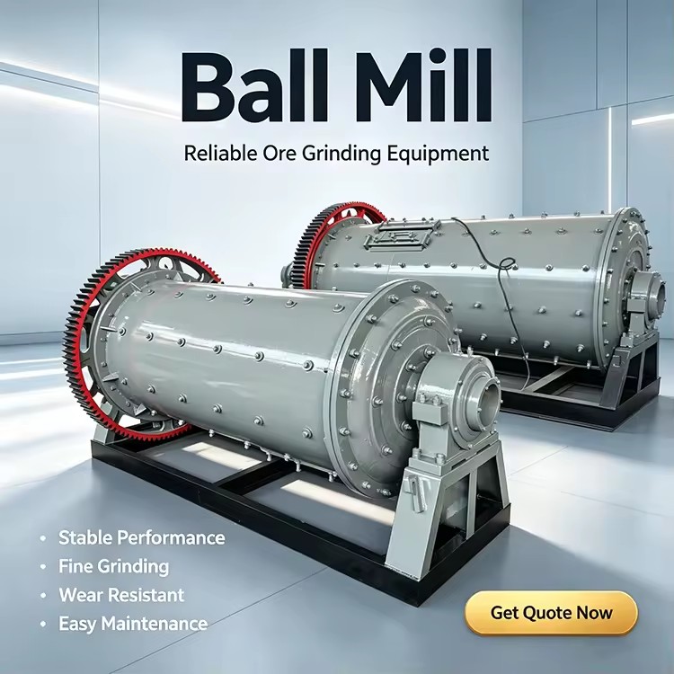 High Efficiency Ball Mill Grinding Machine for Building Materials Chemical Industry and Mining