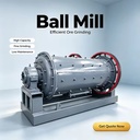 Industrial Ball Mill Grinding Machine for Ore Mineral Powder Processing Equipment