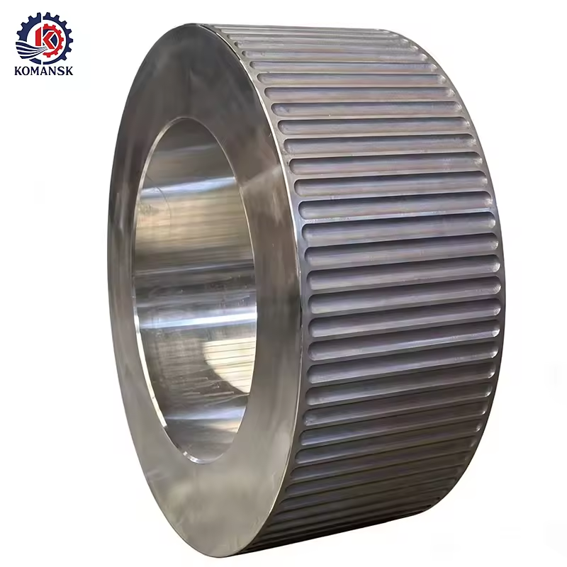 High QualityOEM Ball Press Crusher 9Cr3Mo Dimpled Roller Shell & Roller Sleeve & Ball Press Die Forging Process Factory