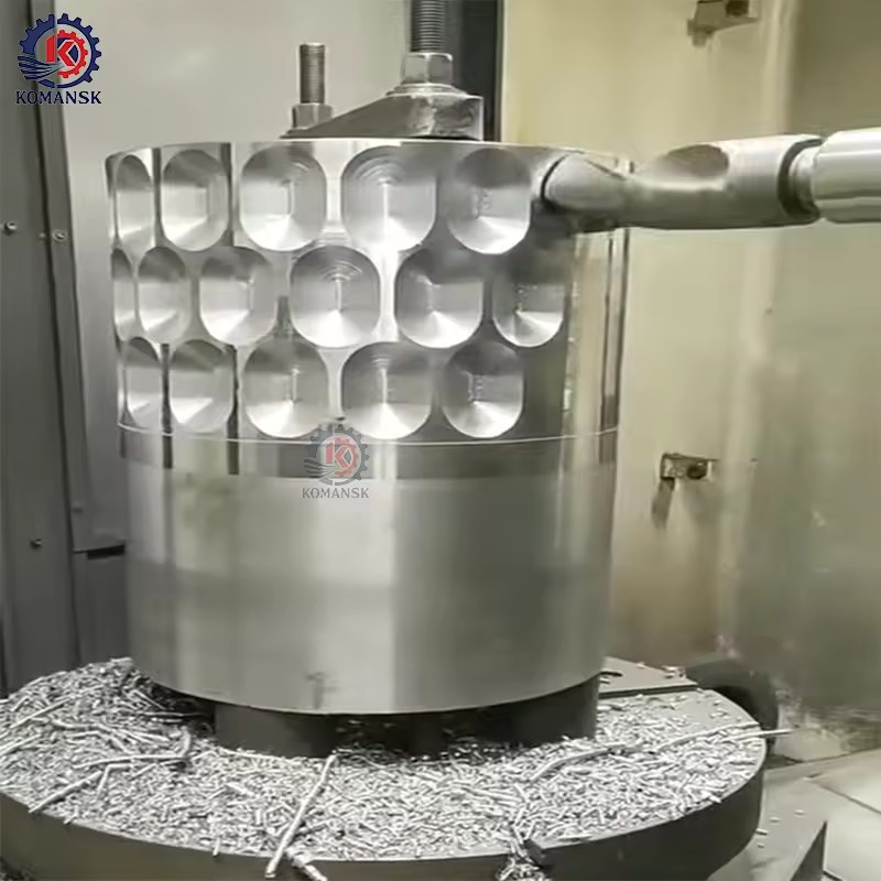 Precision Machined Obround Slot Roller Shell|Heavy Duty Forged Groove Roller for Pellet Mill&Dry Granulator|High Wear Resistance