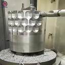 Precision Machined Obround Slot Roller Shell|Heavy Duty Forged Groove Roller for Pellet Mill&Dry Granulator|High Wear Resistance
