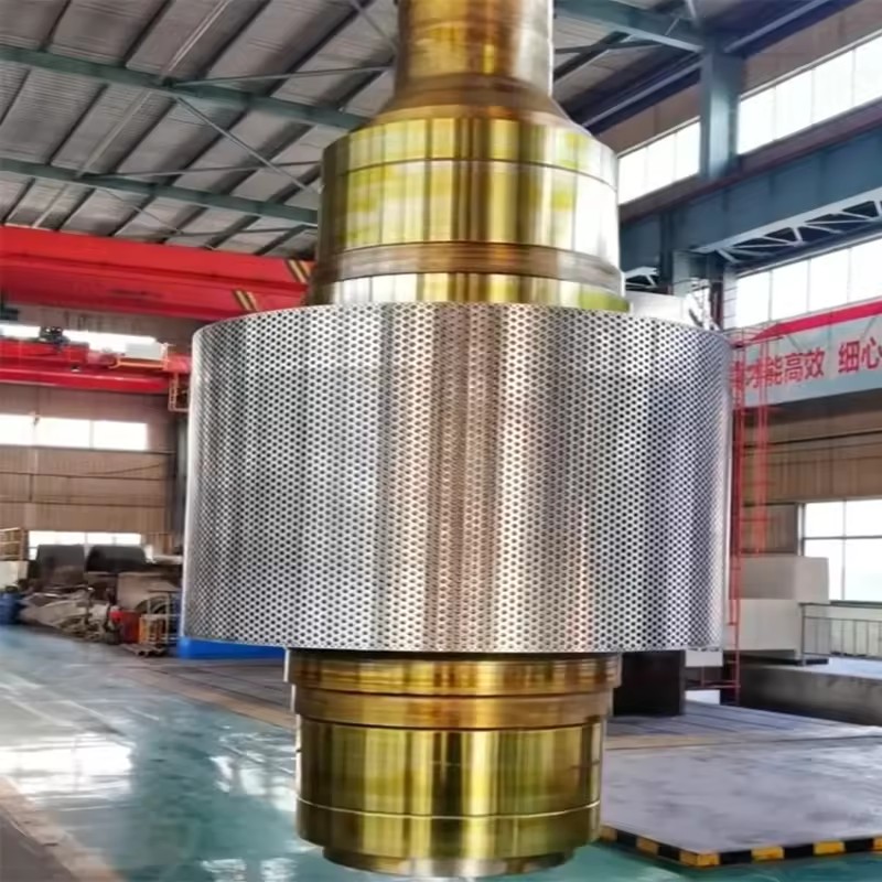 High-PressureGrindingRoller&Rodillo De HPGR 30Cr2Ni2Mo Large Forged Shell Industrial Crusher Parts for Ore Mining Support Custom