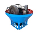 Mining Double Wheel Wet Grinding Machine for Gold Ore with Motor 0.5t/h Capacity