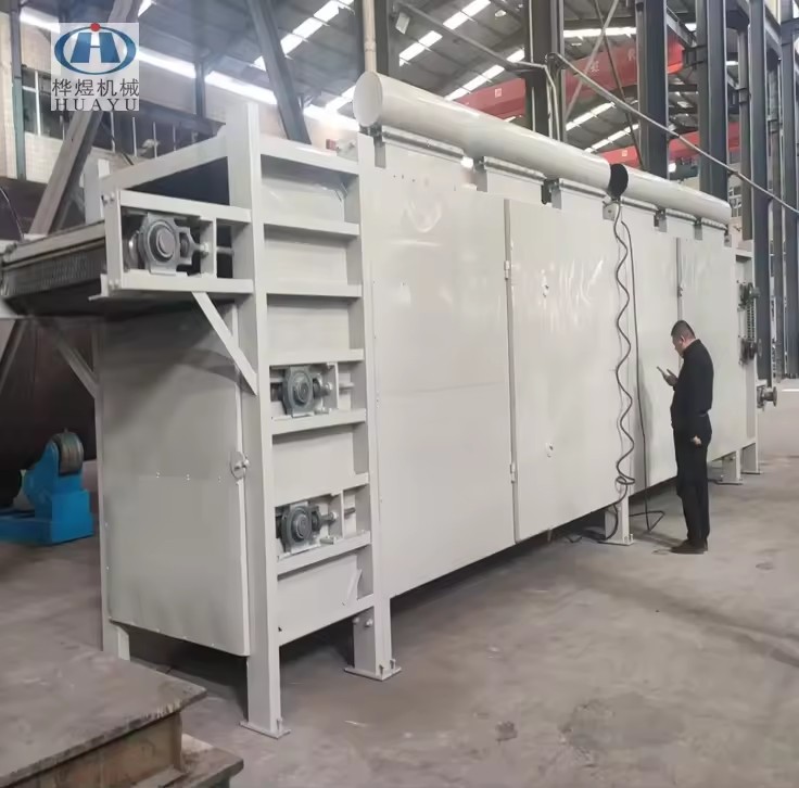 Multi-Layer Chain Plate Dryer Steel Plant Dust Briquette Drying Machine Continuous Flue Dust Pellet Drying Equipment