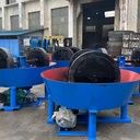Popular Wheel Dressing 1100 or Gold Grinding Machine Three Rollers Wet Pan Mill