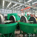 Clay Sand Grinding Machine with Wet Pan Mill Double Wheels for Brick and Tile Making Equipment Building Material Machinery NJBM