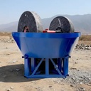Industrial Grade Heavy-duty Wet Drum Grinder with Motor 0.5t/h Capacity Used As Gold Mining Equipment for Rock Ore Grinding