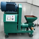 Small Household Biomass Charcoal Briquette Machine Sawdust Straw Charcoal Stick Extruding Equipment