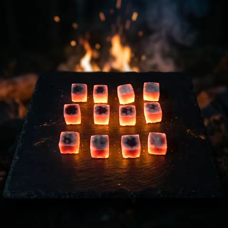 Naturally sourced high-grade coconut shell charcoal originating