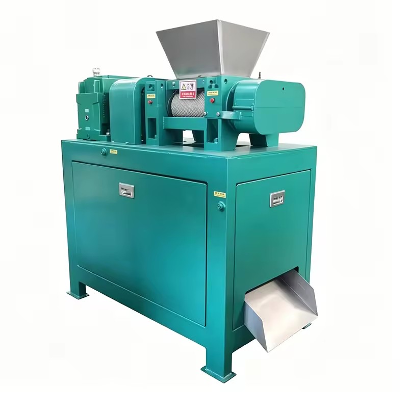 Double-Roller Fertilizer Granulator Briquetting Machine Compound Fertilizer Fully Automatic High Efficiency 260-350kg/h