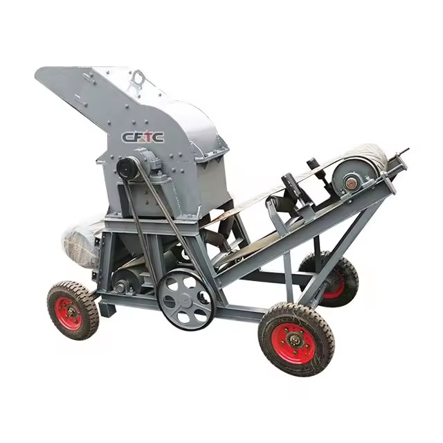 10 Tph Mini Rock Clinker Glass Sand Powder Making Stone Brick Hammer Mill Crusher Price