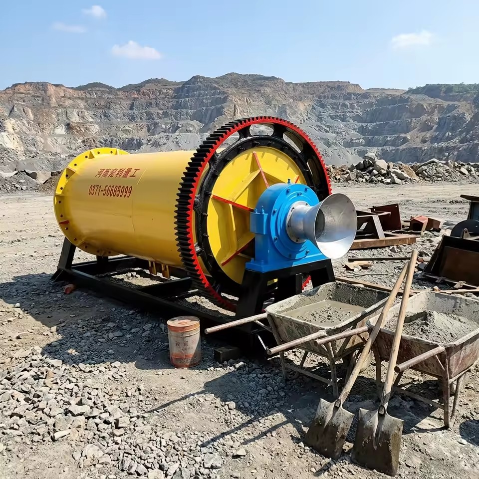 HK-Heavy Duty 2.27m Ball Mill 10-35TPH Mine Mill AC Motor for Aluminum Ash Aluminum Dross Fine Milling Mineral Recycling Plant