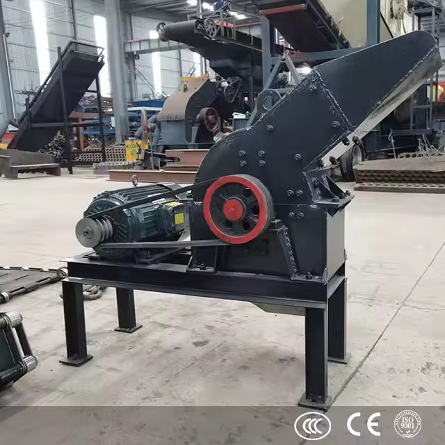 Powder Grinding Stone Making Small Sand Hammer Mill Crushing Machine Mining Clay Soil Slag Ash Crusher for Sale