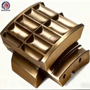 High Quality CNC Machined Forged Heavy Duty Wear-resistant Roller Shell Segments&Sections ofthe Composite Roll HighPerformance