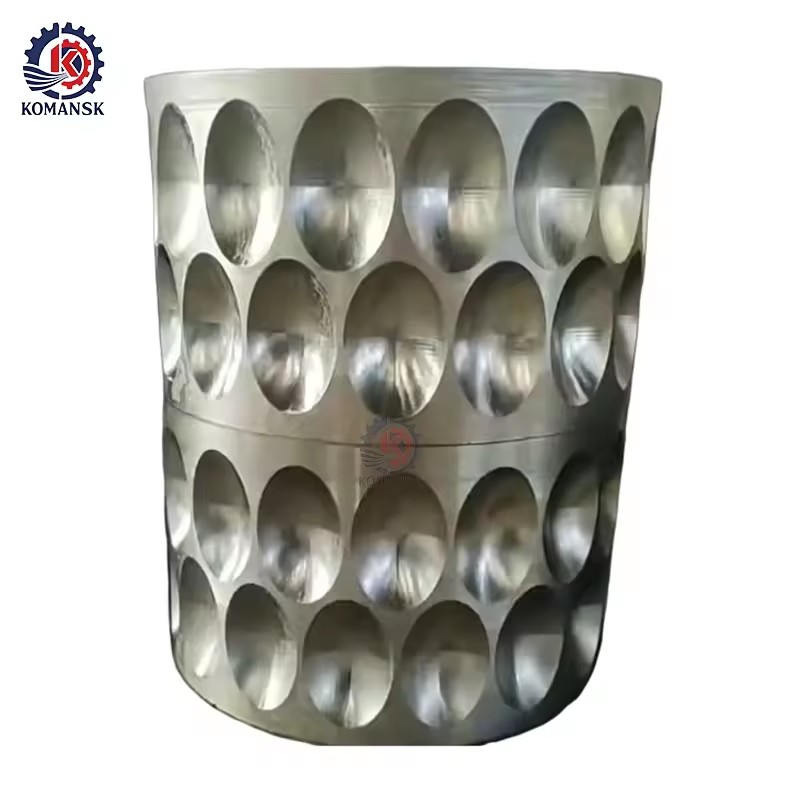 Durable Obround Slot Roller Shell Crusher Spare Parts | High Performance Forged Groove Roller Wear-Resistant Coal Mining Use