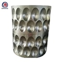 Durable Obround Slot Roller Shell Crusher Spare Parts | High Performance Forged Groove Roller Wear-Resistant Coal Mining Use