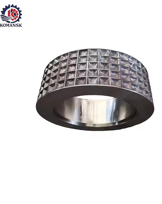 Integrate Forged Roller Shell 56CrNiMoV7 (1.2714) High-Precision Roller Ball Press for Crusher Coal Mining Long Service Life ISO