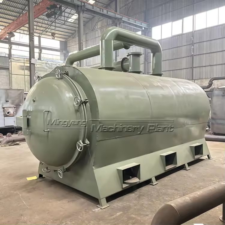 New Design Coconut Charcoal Machine Briquetting Furnace Smokeless Retort Biochar Kiln High Productivity 1200kg/cycle for Sale