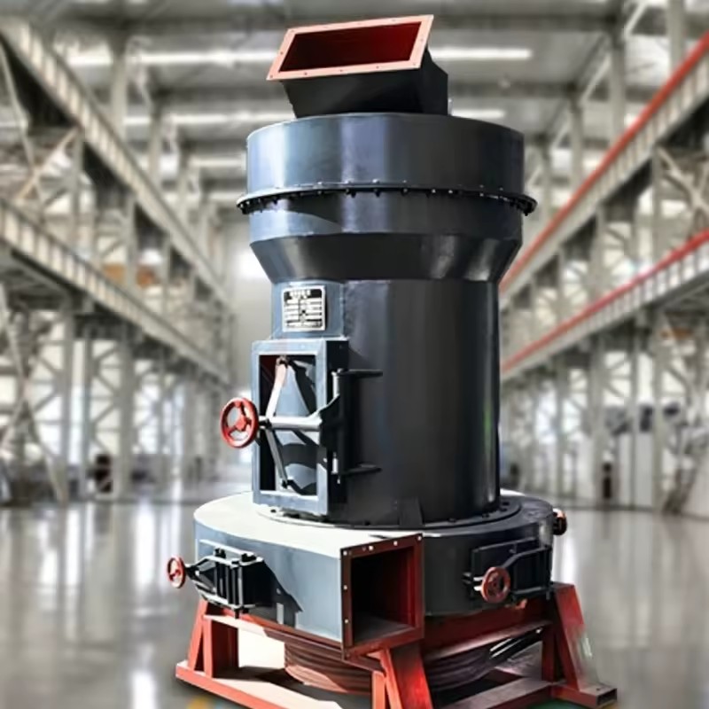 Raymond Mill Machine Limestone Dolomite Granite Ore Grinding Engine AC Motor 1.0-4t/h Capacity Vertical Roller Mill