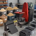 Screw Biomass Briquette Extruder Sawdust Straw Rice Husk Wood Charcoal Rod Making Machine BBQ Biofuel Stick Briquette Press