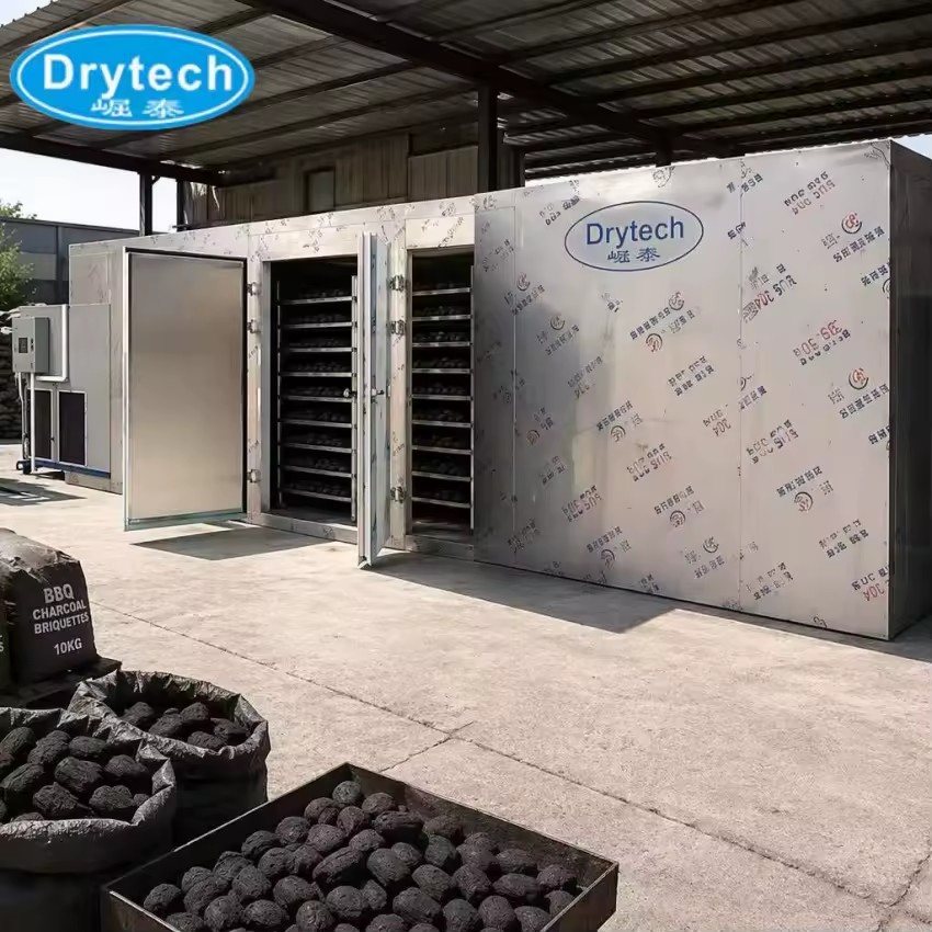 Long Working Life BBQ Briquettes Heat Pump Drying Machine with 1200kgs Capacity SGS Testing Report