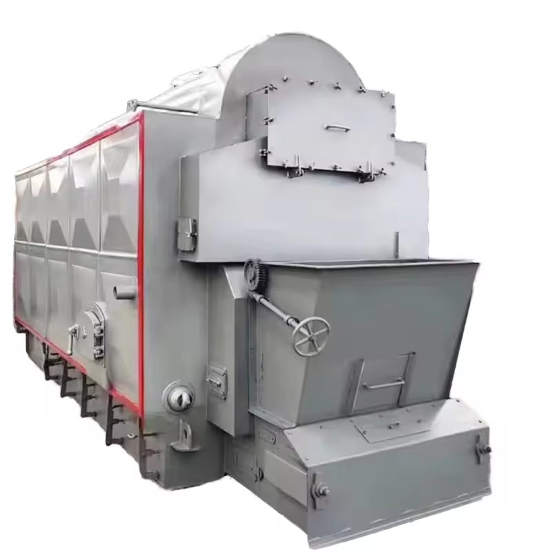 Factory Direct DZL Water Tube Boiler 94.5% Thermal Efficiency Low Fuel Consumption Solid Fuel Boiler