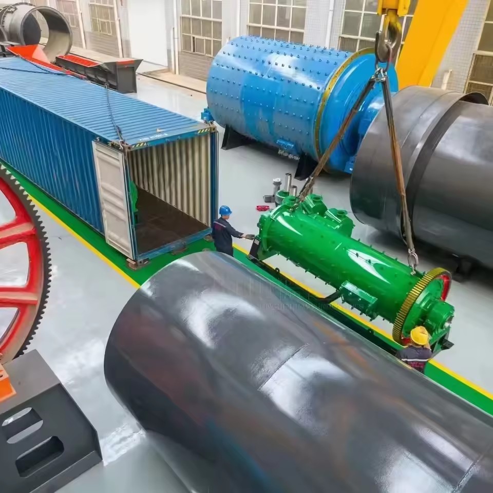 The Most Popular Model 1-2tph Small Scale Gold Mining Use Ball Mill 900*3000 Friendly for Beginners Easy to Operate