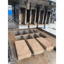 Automatic Coco Peat Briquette Press Machine Coir Pith 650G Block Making Machine